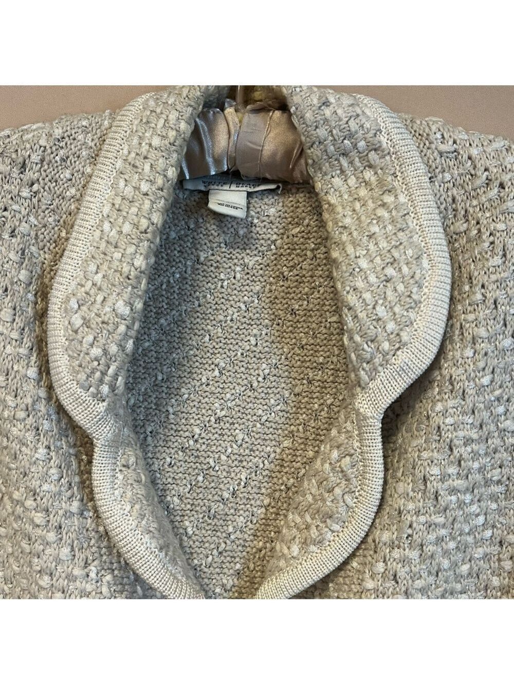WHBM Chanel-like Knit Cropped Jacket - Picture 7 of 8
